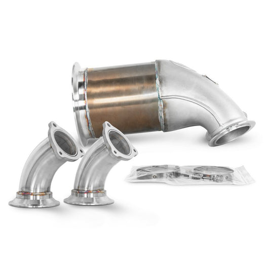 Downpipe set met sportkatalysator Audi S4 B9 / S5 F5 (300CPSI EU6)